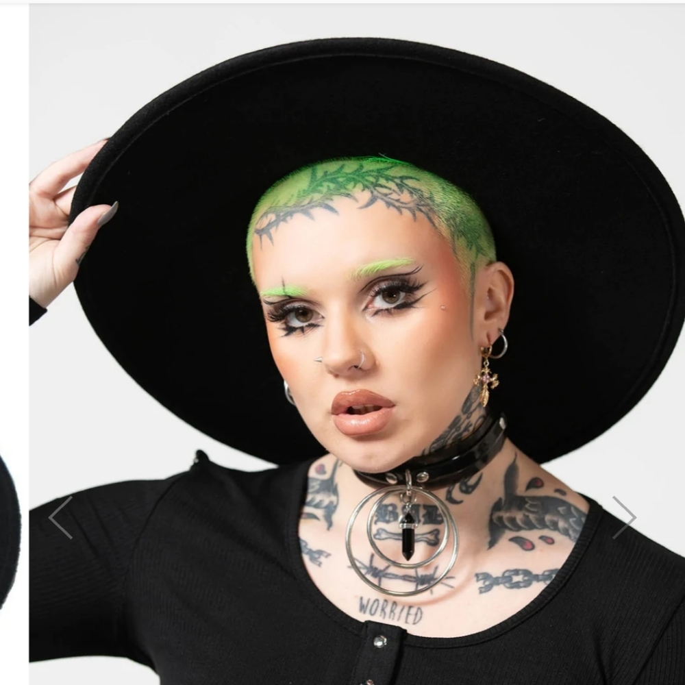 Killstar Witch Brim Hat